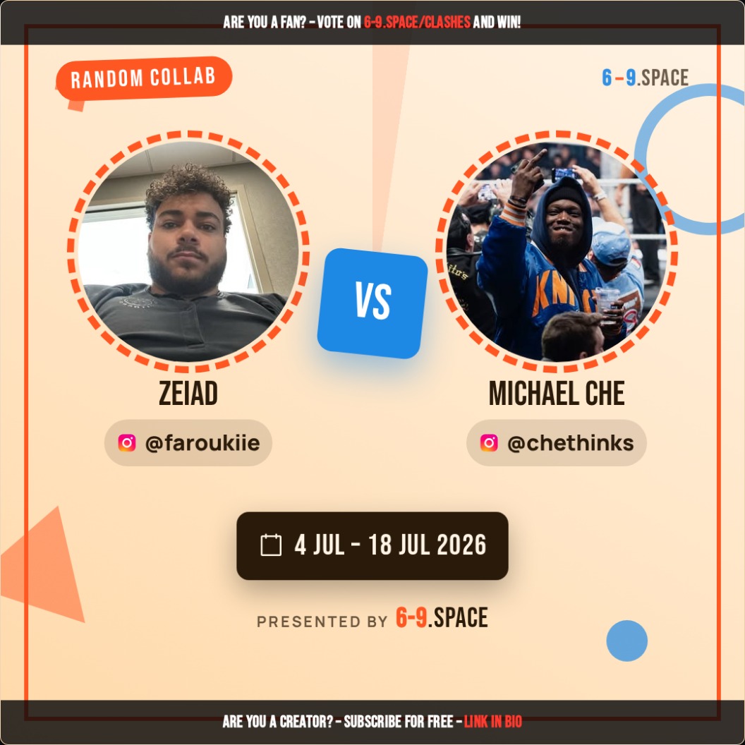Random Collab (Regular) - 2026-07-04 12:45 — clash poster