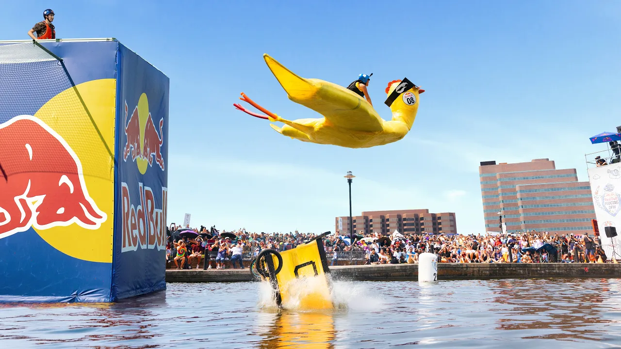 100 FUNNIEST Flights & Crashes From Red Bull Flugtag
