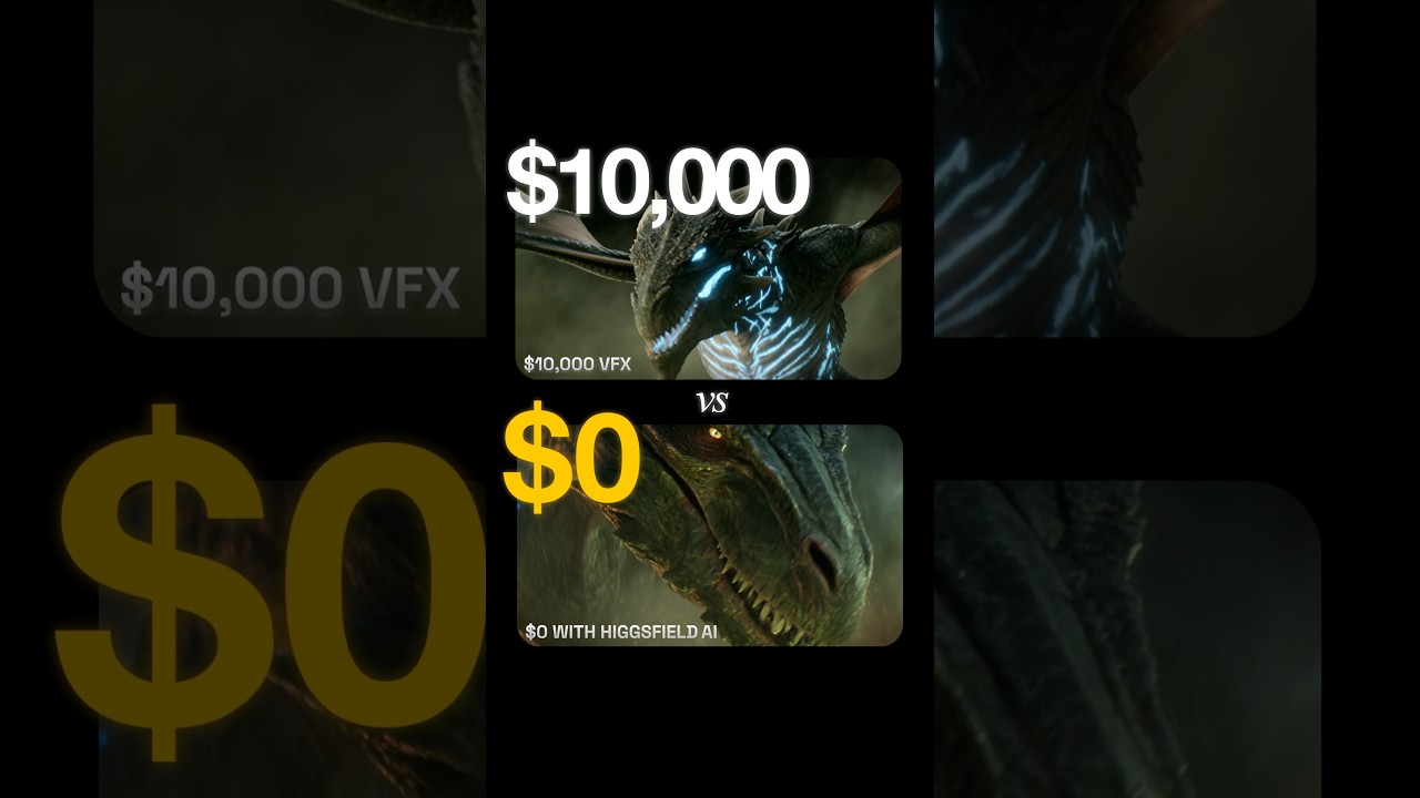 $10,000 VFX vs $0 AI... who wins?