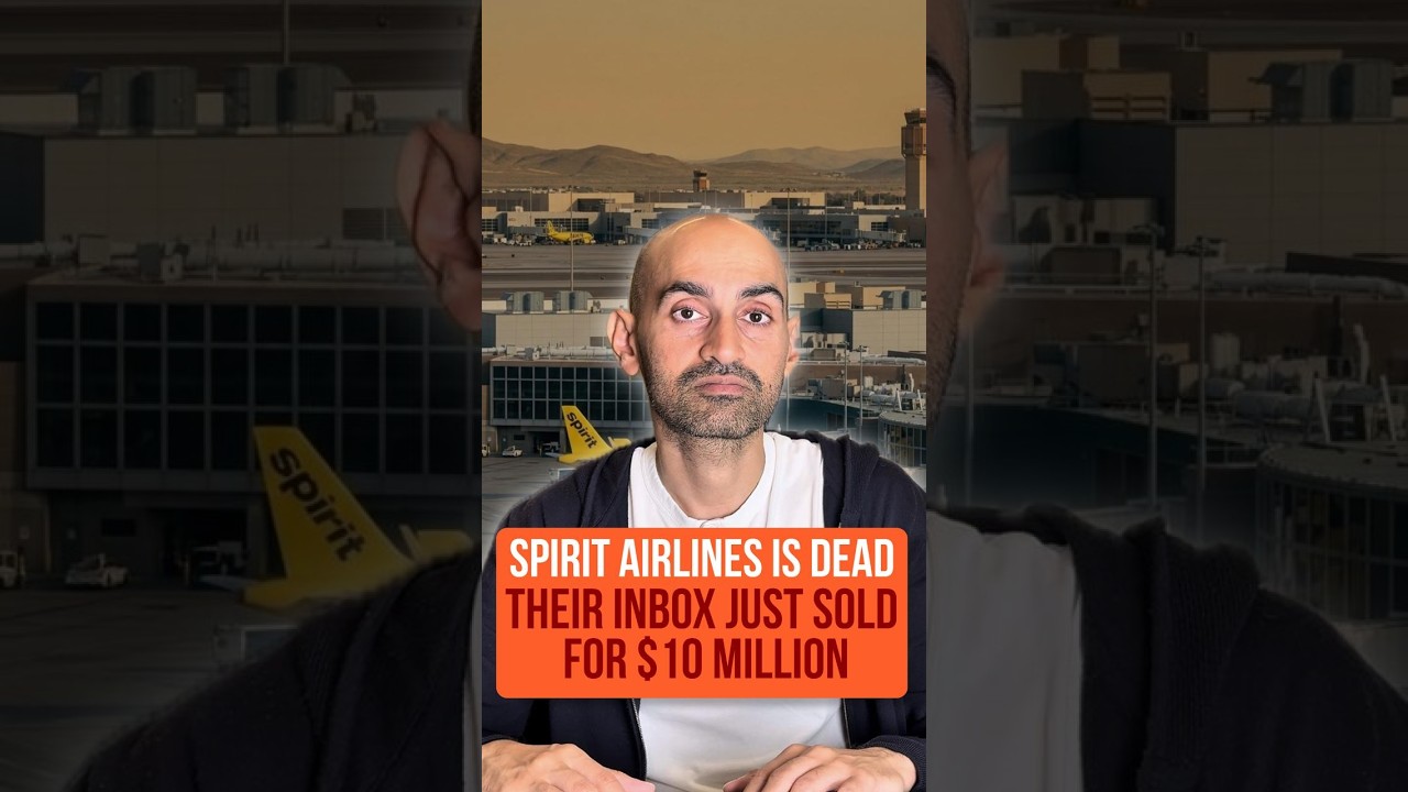$10M for a Bankrupt Airline's Inbox? #shorts