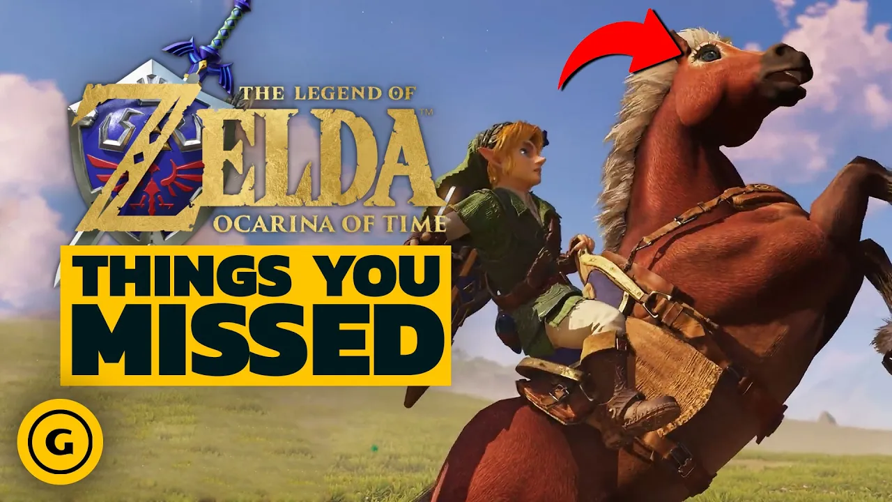 11 Things You Might Have Missed In Ocarina Of Time Remake
