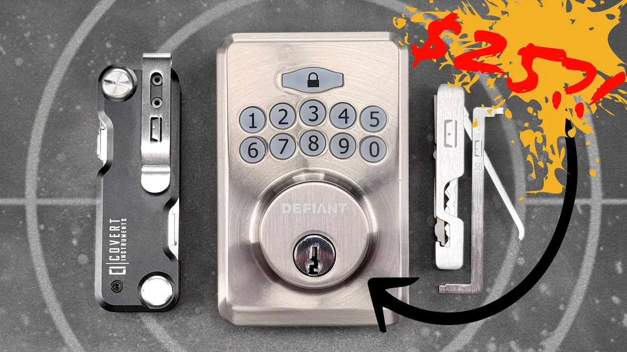 [1641] A $25 Smart Lock?!? Defiant Keypad Deadbolt