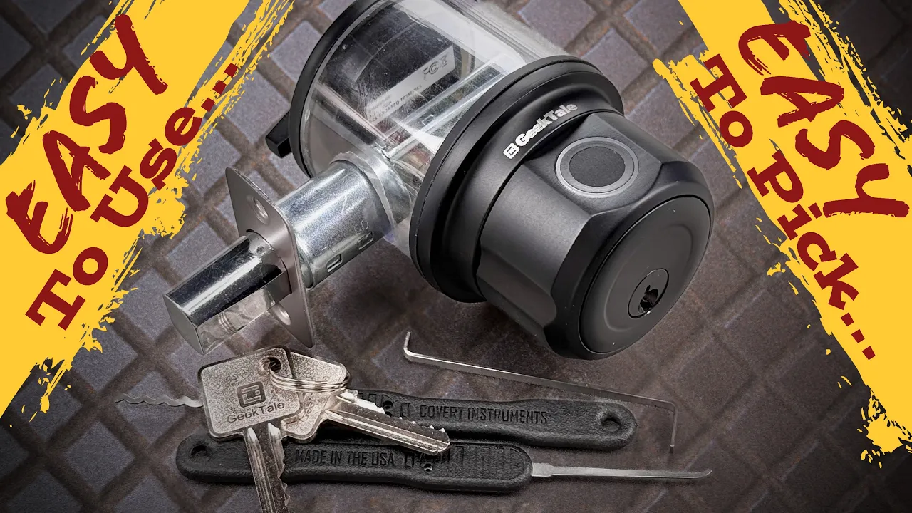 [1651] Geektale’s Fingerprint Deadbolt