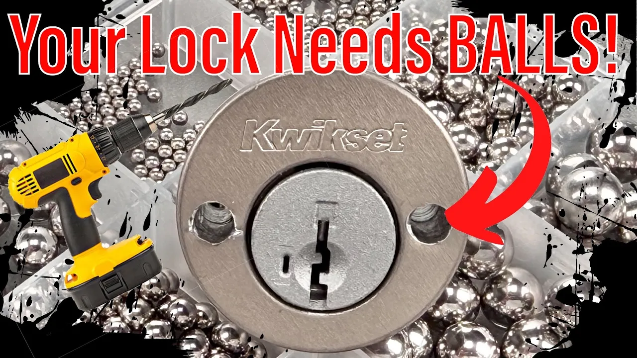 [1652] Why Your Lock Needs Balls… To Resist Drilling