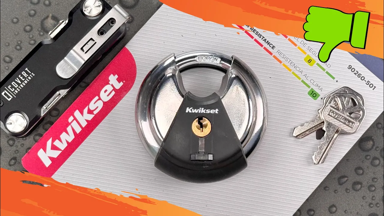 [1655] Kwikset’s Nothing Burger Disc Lock