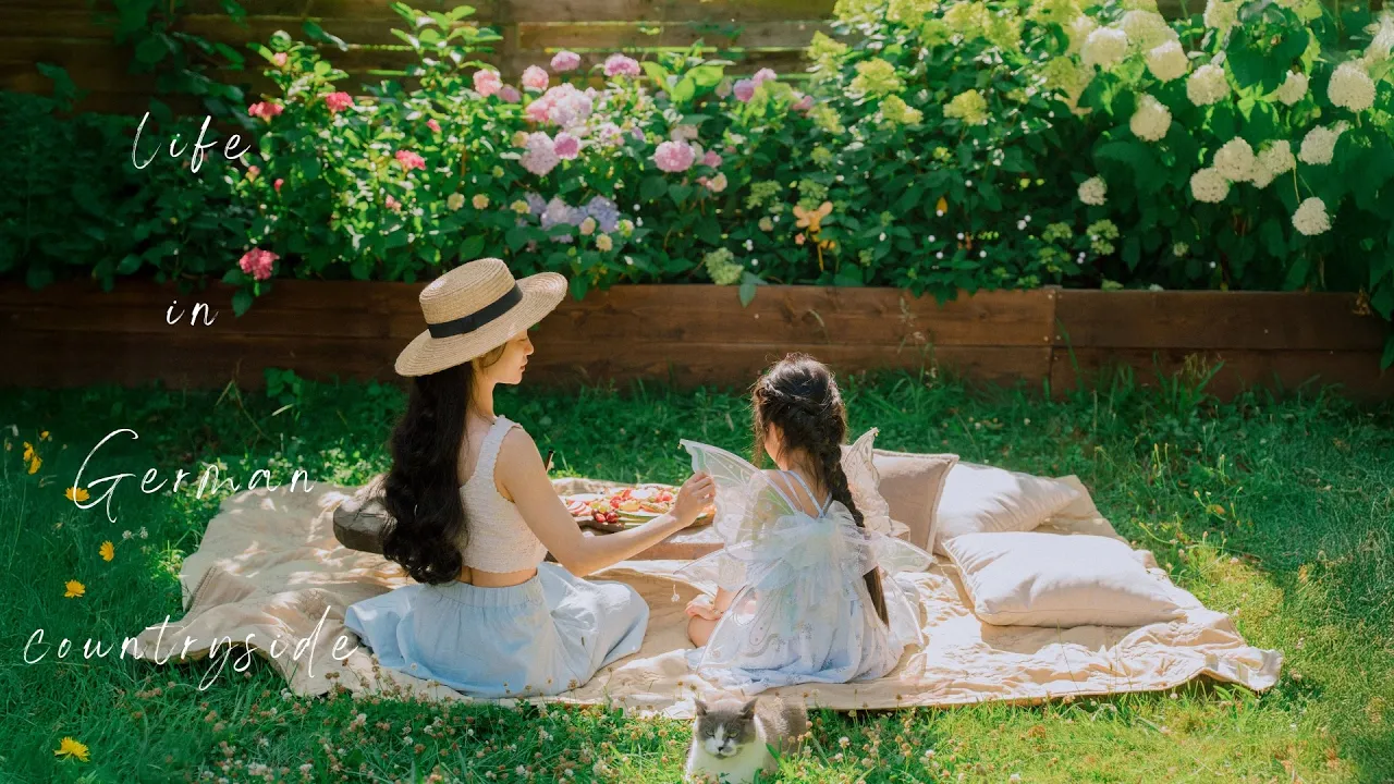 #179 Summer life in the countryside: baking bread, harvesting veggies, making ice cream