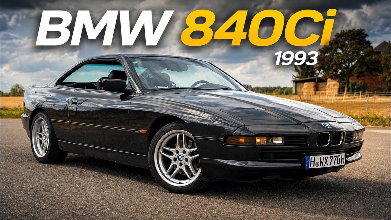 1993 BMW 840Ci // Top Speed REVIEW on AUTOBAHN