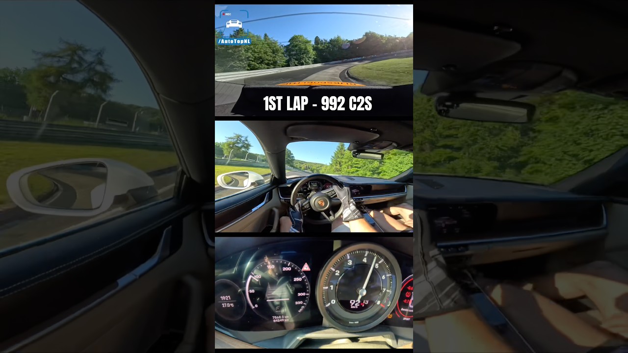 1ST LAP with my @Porsche 992 C2S - Nurburgring Nordschleife