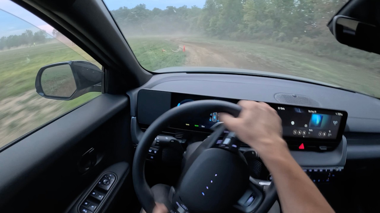 2025 Hyundai Ioniq 5 XRT - POV Rallycross Test & Tune (Detroit SCCA)