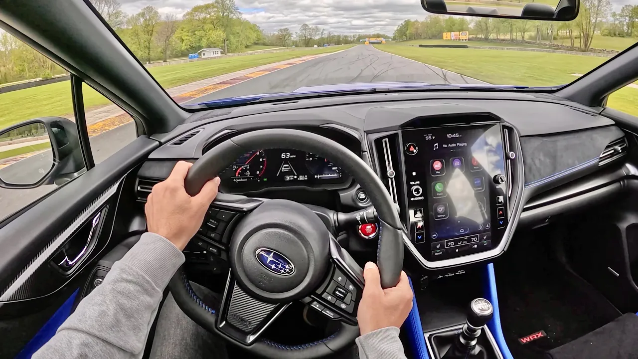 2025 Subaru WRX tS - POV Track Drive (Road America)
