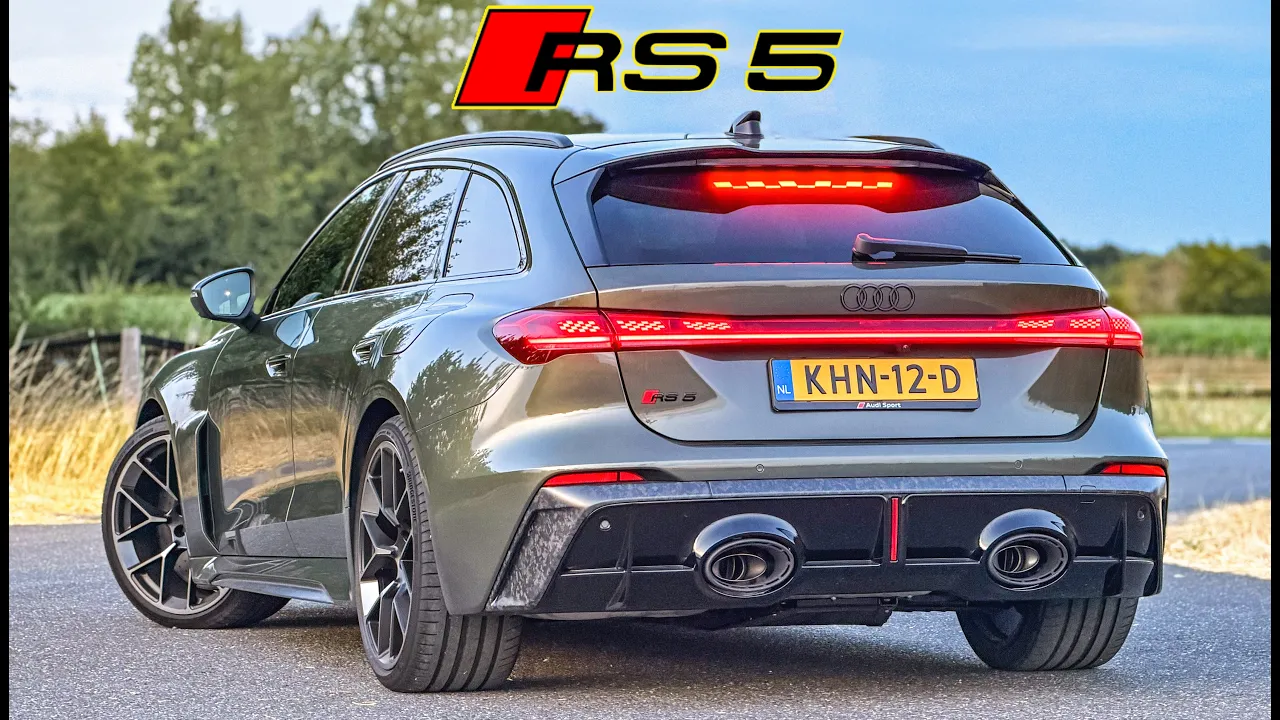 2026 Audi RS5 Avant B10 // TOP SPEED REVIEW on AUTOBAHN