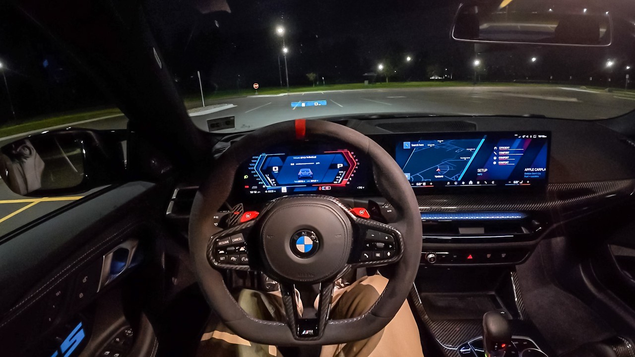 2026 BMW M2 CS - POV Night Drive (Binaural Audio)