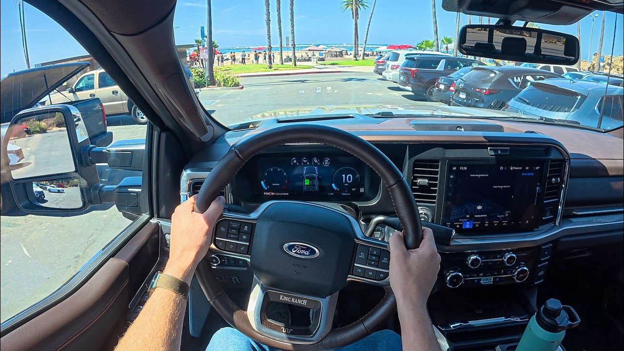 2026 Ford F-350 Super Duty King Ranch Tremor 7.3 - POV Test Drive (Binaural Audio)