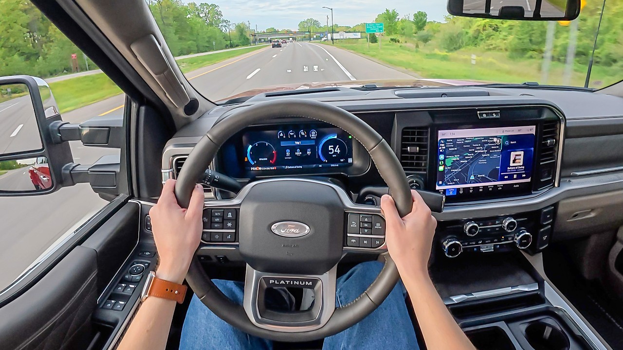 2026 Ford F-450 Platinum - POV Test Drive (Binaural Audio)