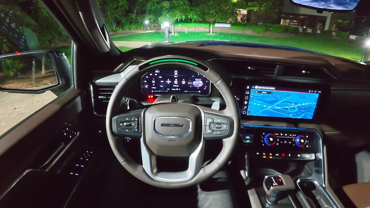 2026 GMC Sierra 1500 Denali - POV Night Drive (Binaural Audio)