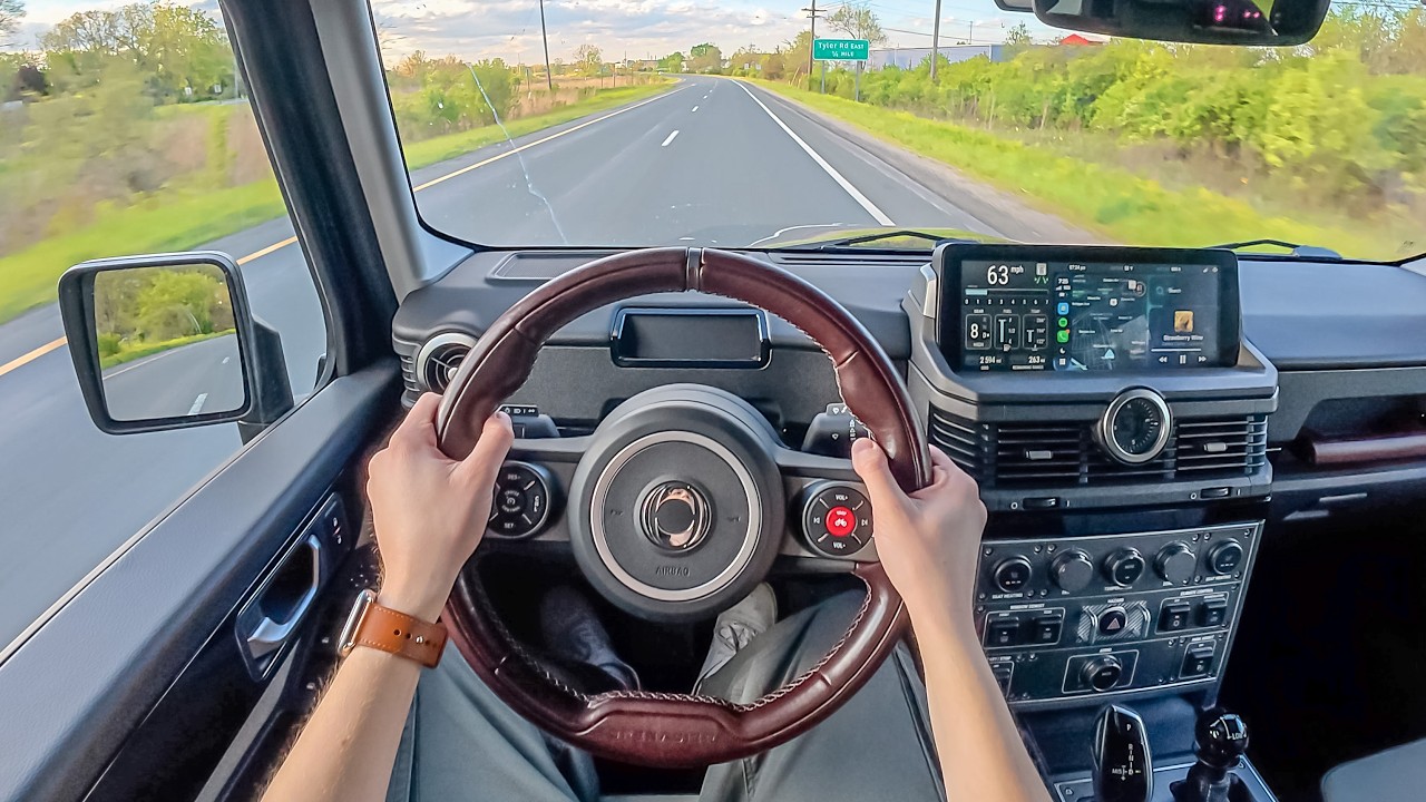 2026 Ineos Grenadier Fieldmaster - POV Test Drive (Binaural Audio)