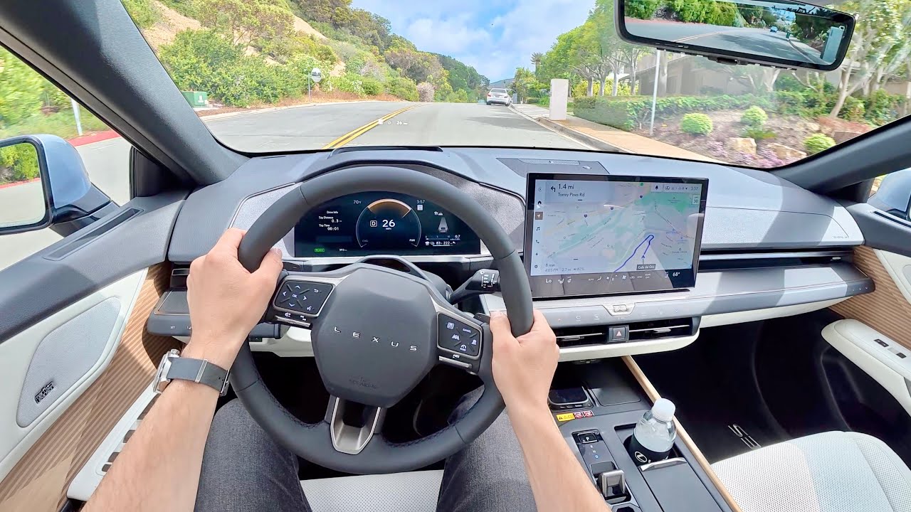 2026 Lexus ES 350e Luxury - POV City Drive (Binaural Audio)