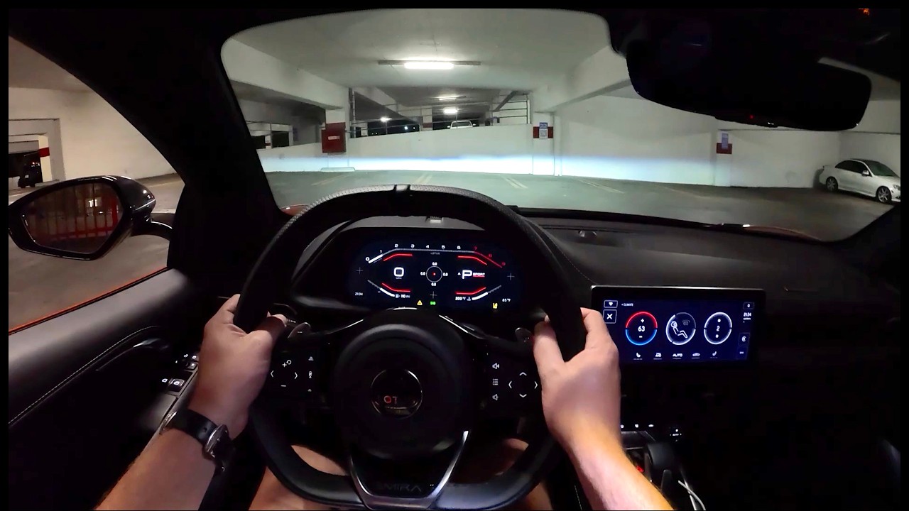 2026 Lotus Emira Turbo SE - POV Night Drive (Binaural Audio)