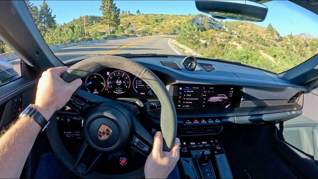 2026 Porsche 911 Targa 4 GTS - POV Test Drive (Binaural Audio)