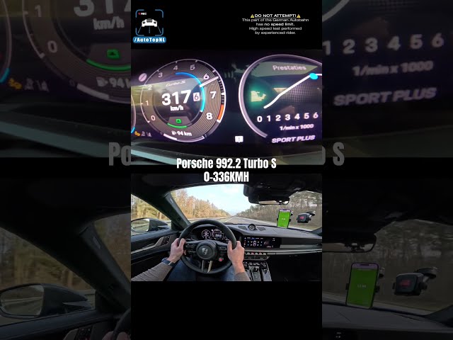 2026 PORSCHE 911 TURBO S // 0-336 LAUNCH CONTROL