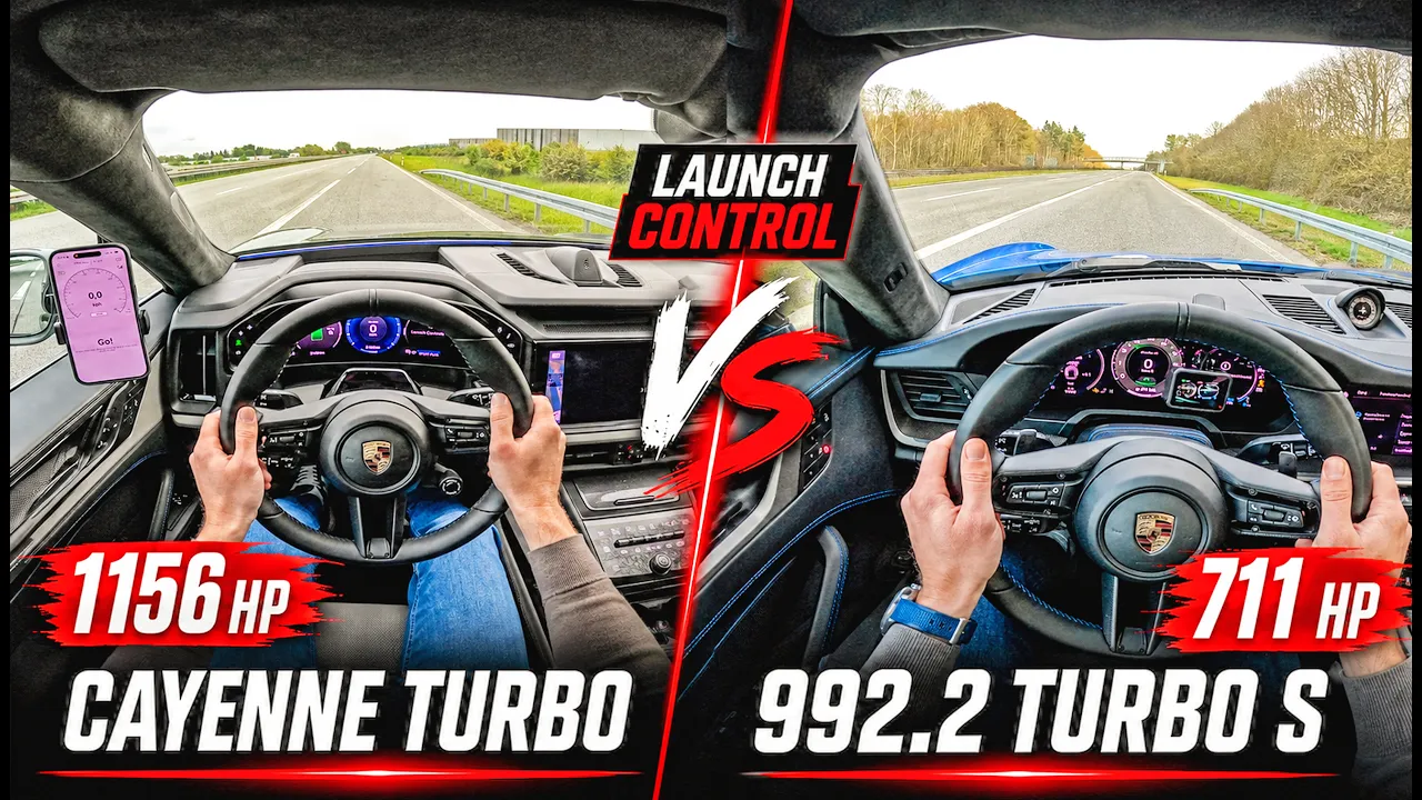 2026 PORSCHE CAYENNE TURBO vs 992.2 TURBO S 0-250KMH