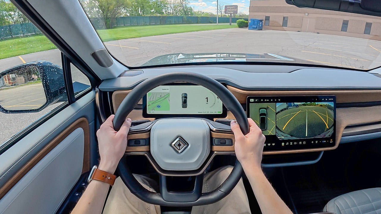 2026 Rivian R1T Quad Max - POV Test Drive (Binaural Audio)