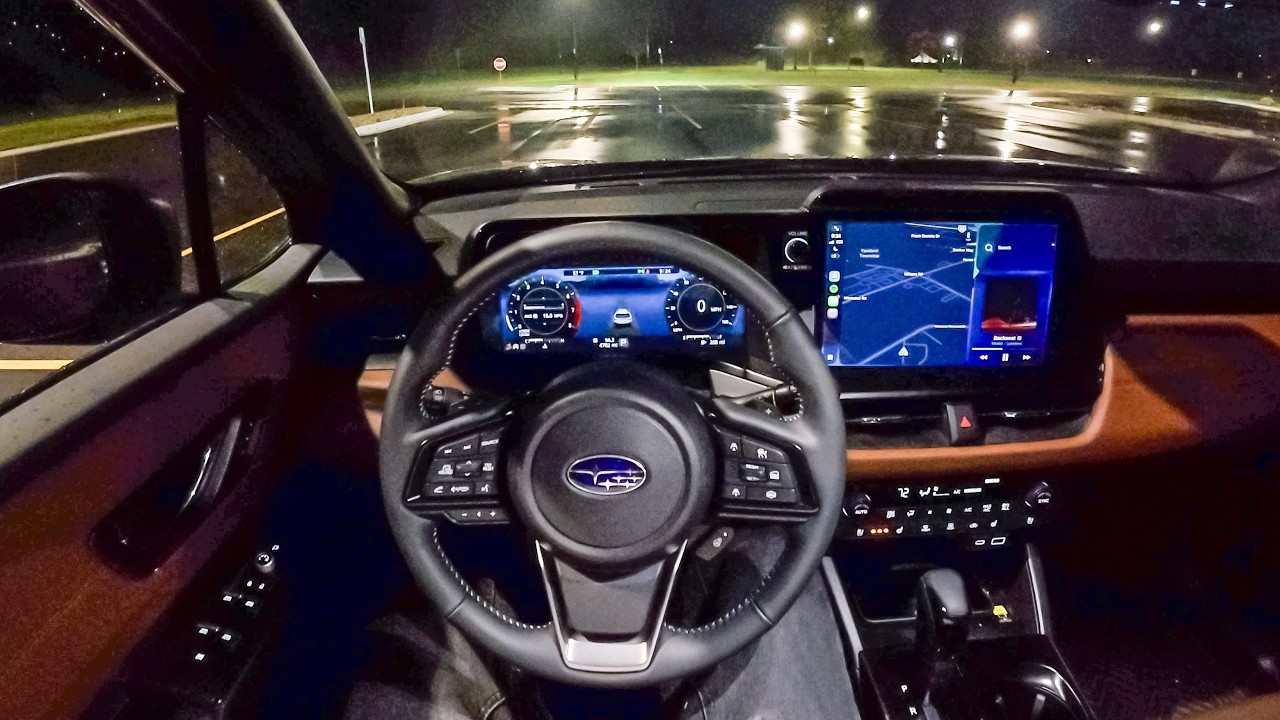 2026 Subaru Outback Touring XT - POV Night Drive (Binaural Audio)