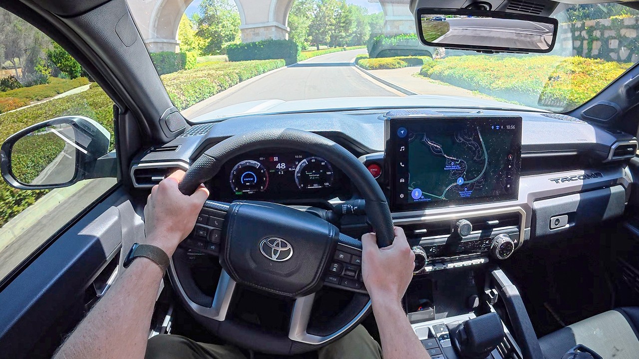 2026 Toyota Tacoma TRD Off-road i-FORCE MAX - POV Test Drive (Binaural Audio)