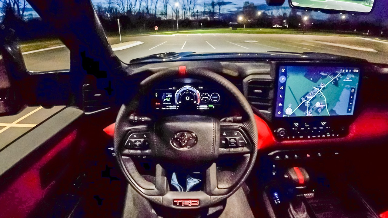 2026 Toyota Tundra TRD Pro (W/Performance Pack)- POV Night Drive (Binaural Audio)