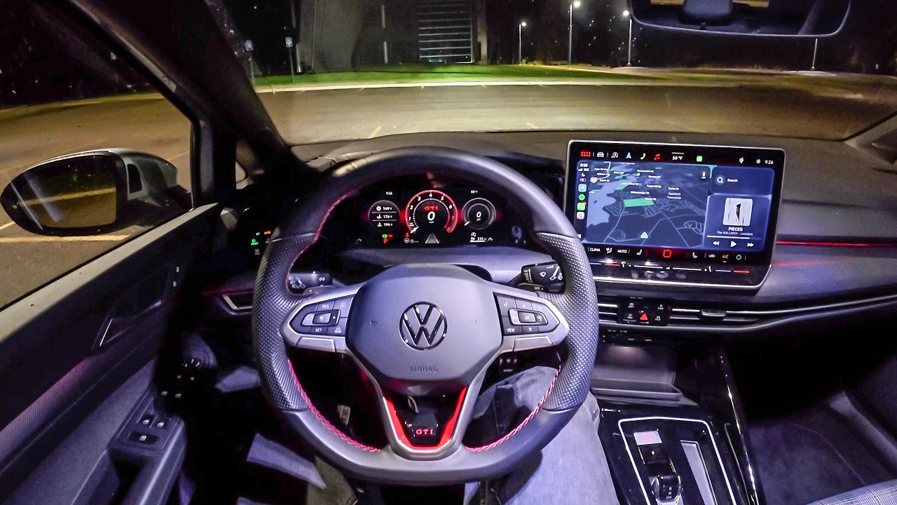 2026 Volkswagen Golf GTI S - POV Night Drive (Binaural Audio)