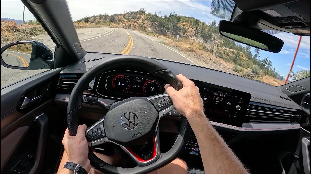 2026 Volkswagen Jetta GLI Autobahn 6MT - POV Test Drive (Binaural Audio)