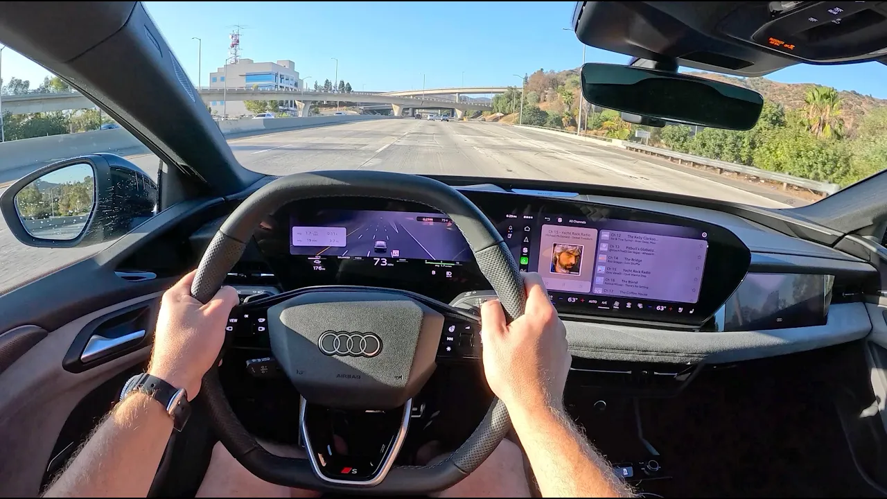 2027 Audi S6 Sportback e-tron - POV Test Drive (Binaural Audio)
