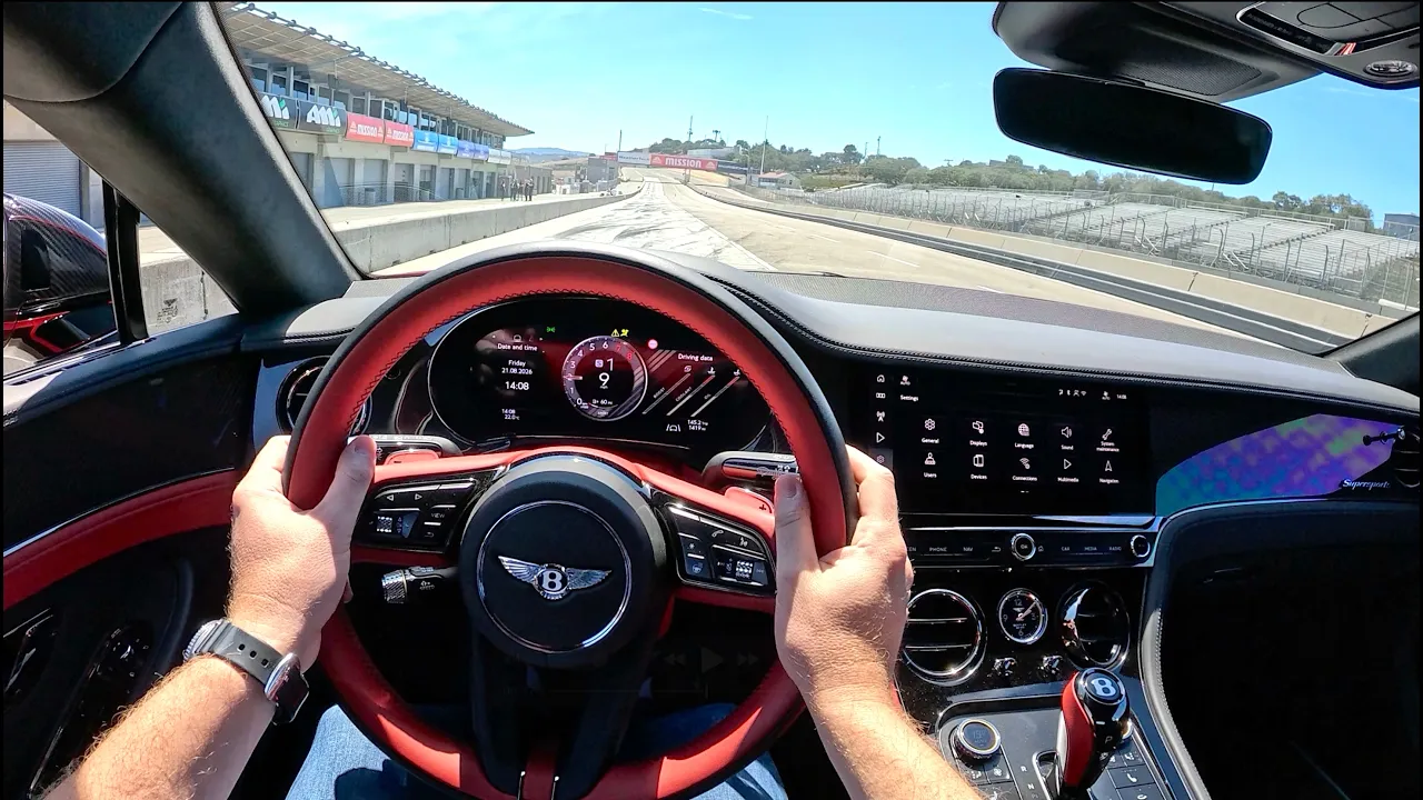 2027 Bentley Supersports - POV Track Drive (Binaural Audio)