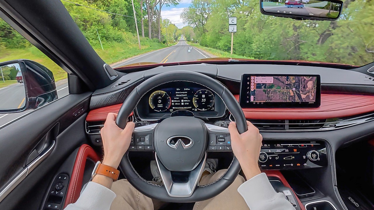 2027 Infiniti QX65 Autograph - POV Test Drive (Binaural Audio)