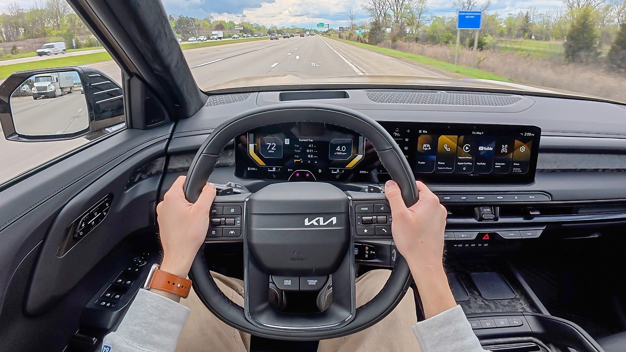 2027 Kia Telluride X-Pro SX Prestige - POV Test Drive (Binaural Audio)