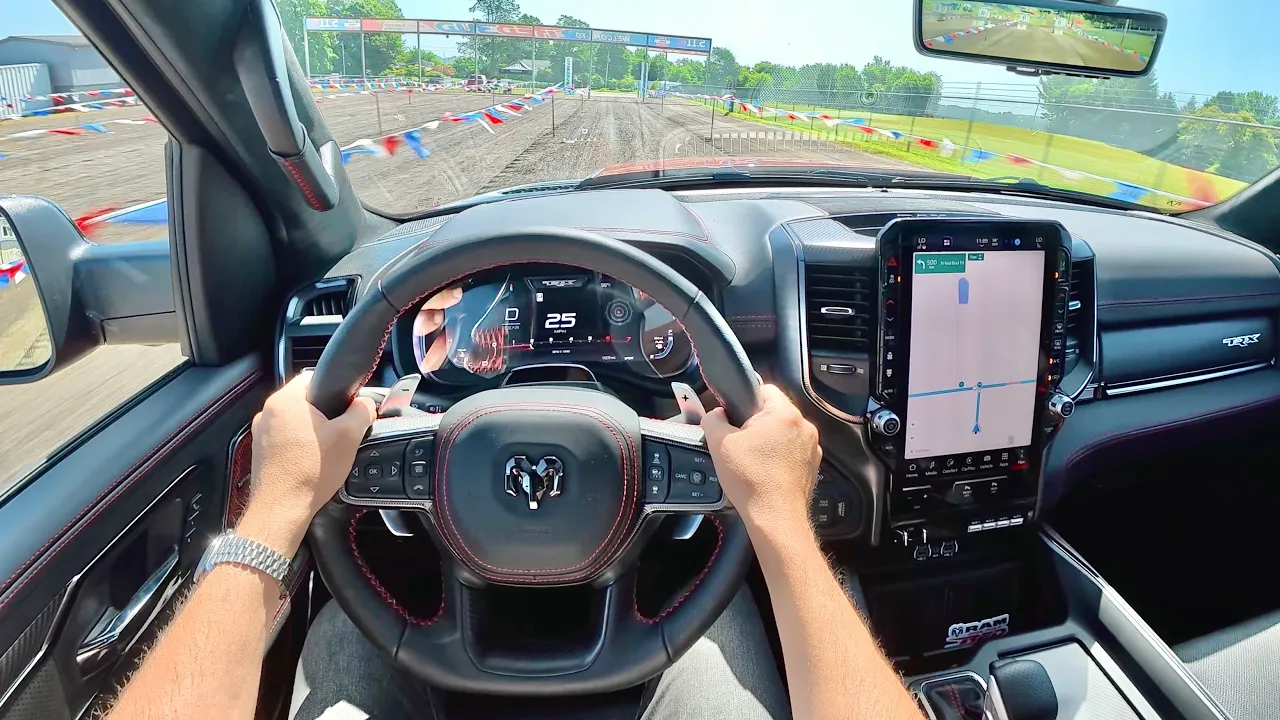 2027 Ram 1500 TRX SRT - POV Test Drive (Binaural Audio)