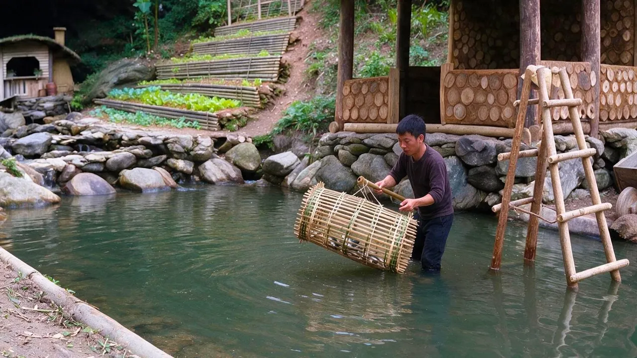 24-Year-Old Turns Wild Jungle Into a Self-Sufficient Farm in 10 Months
