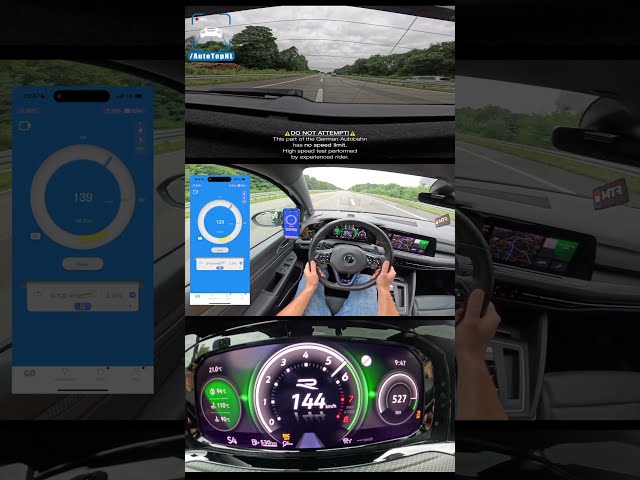 435HP VW GOLF R MK8 // 0-250 DRAGY