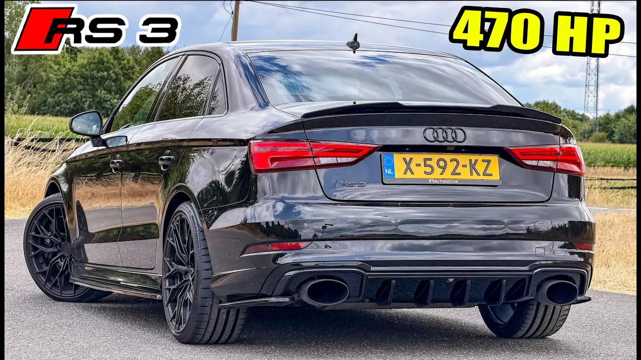 470HP Audi RS3 8V Sedan // REVIEW on Autobahn
