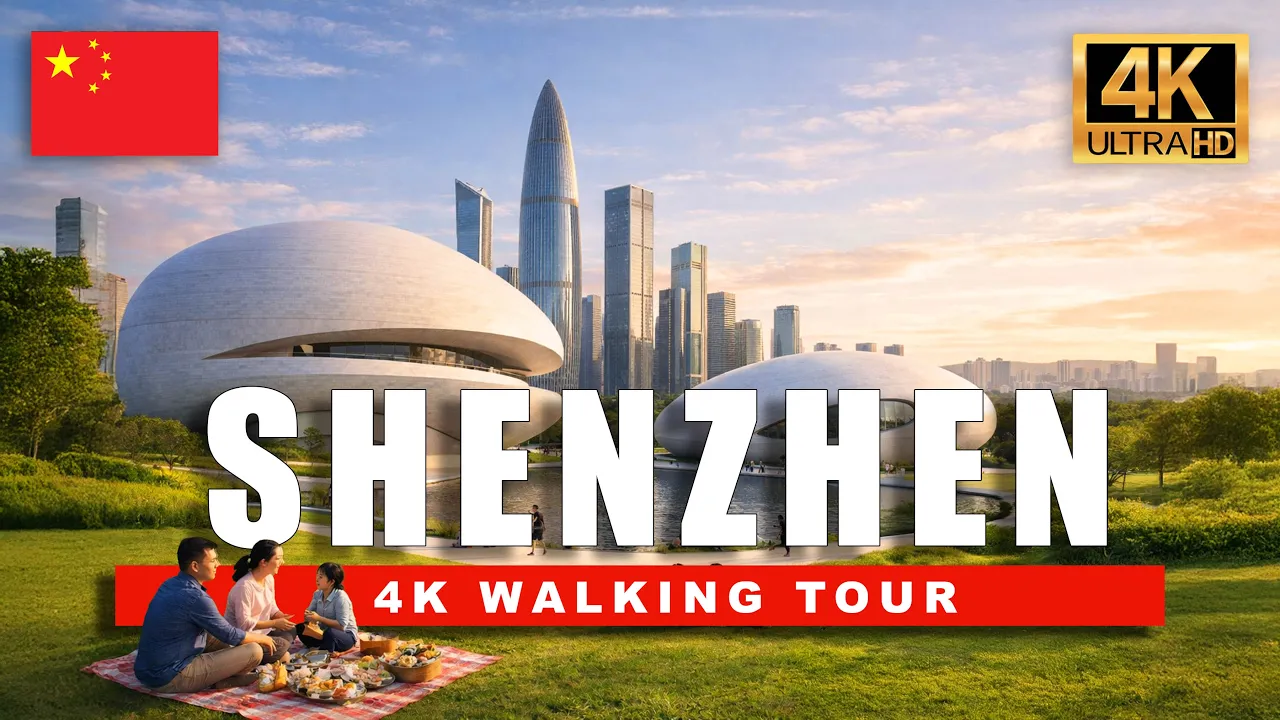 4K China The MOST Futuristic City 🇨🇳 | Shenzhen Walking Tour