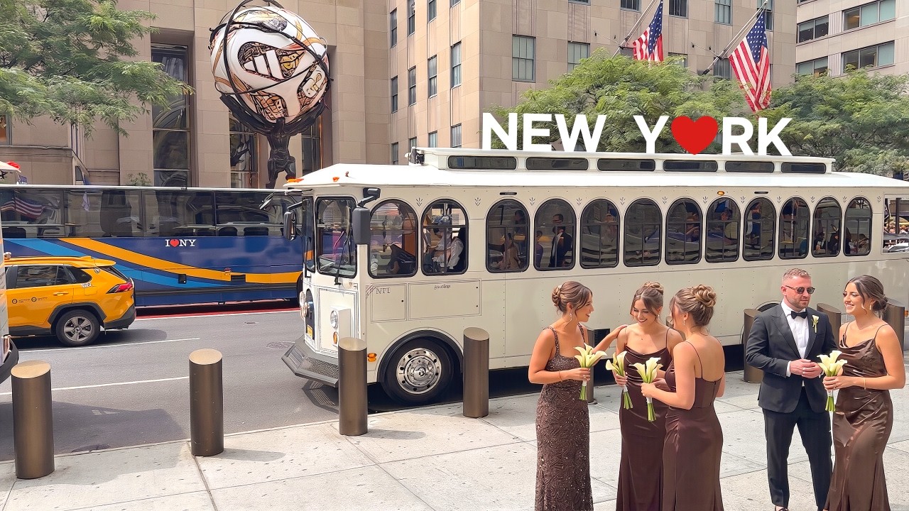 🇺🇸 [4K] NYC Summer Walk | The Energy of Fifth Avenue ⚽☀️