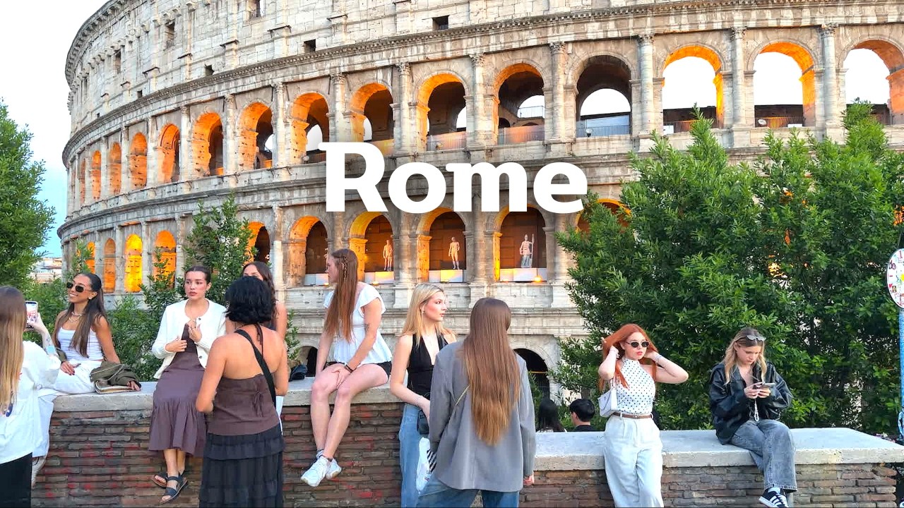 [4K]🇮🇹 Rome Walking Tour | Must-See Sights, Authentic Roman Pasta & Gelato🍧🍝 2026