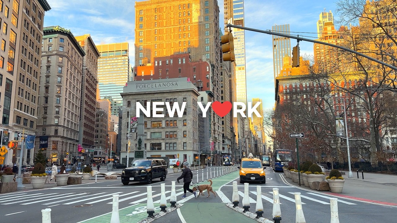 [4K]🇺🇸New York City in Winter : Flatiron District Walking Tour💗 | Jan. 2026