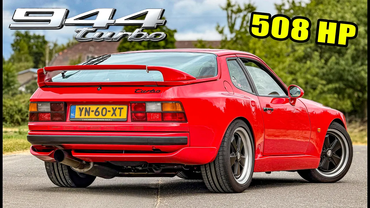 508HP PORSCHE 944 TURBO // 300KMH!? REVIEW on AUTOBAHN