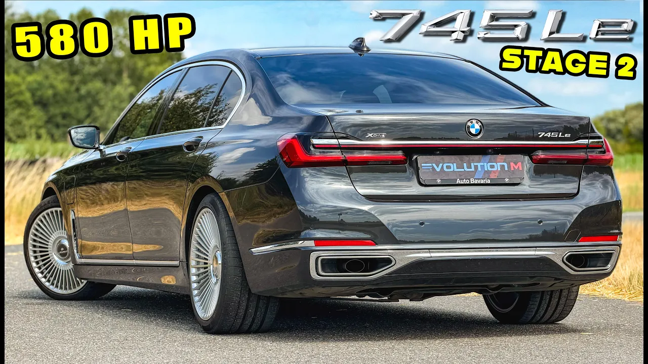 580HP BMW 745Le EvoM STAGE 2 // REVIEW on AUTOBAHN