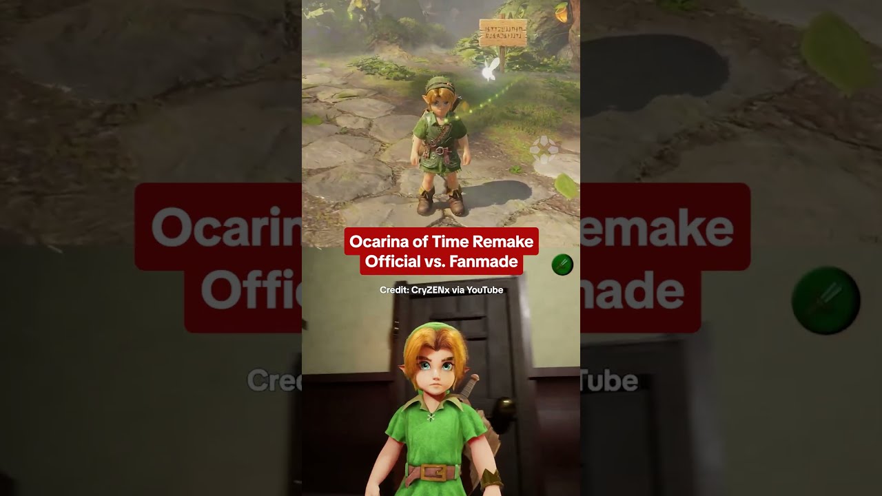 A fan project was canceled once Nintendo revealed their official remake