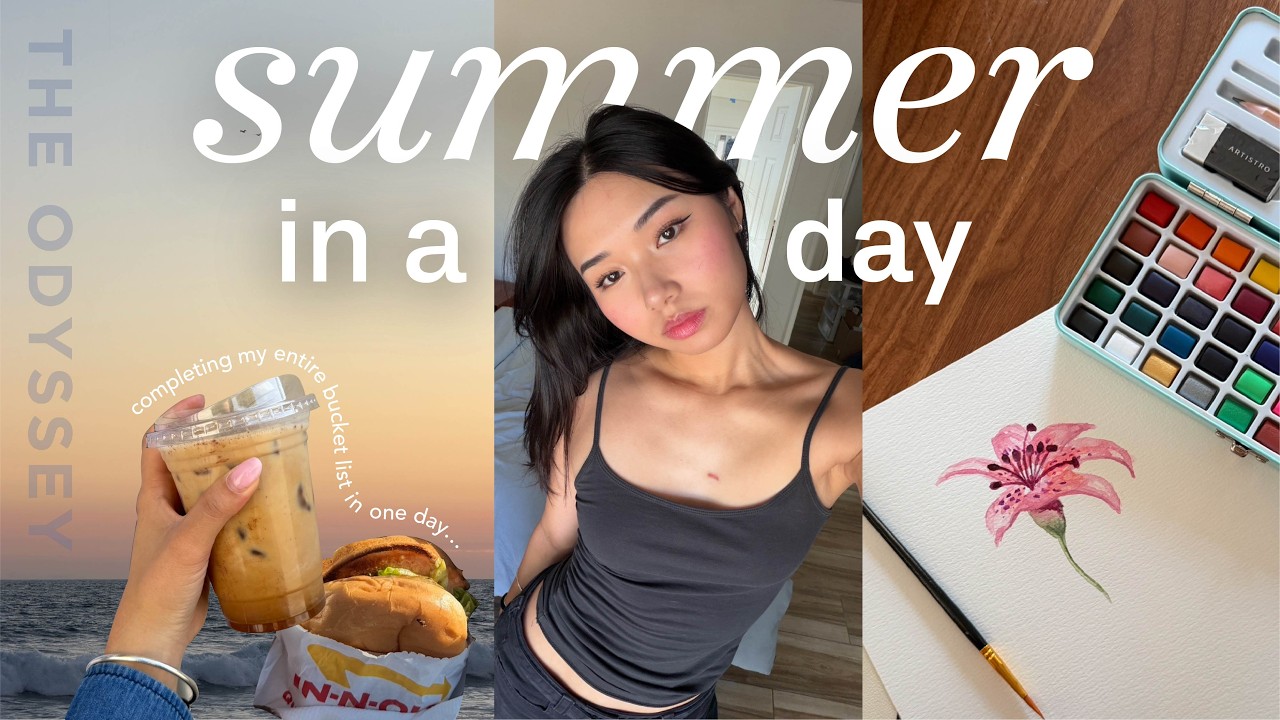 a midsummer day's dream 🌙 | my entire bucket list in 24 hours *solo challenge*