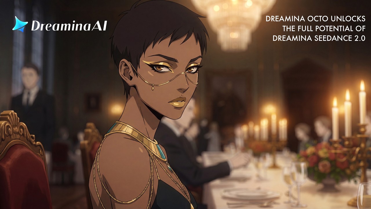 A Most Elegant Crime | Dreamina Octo AI Anime