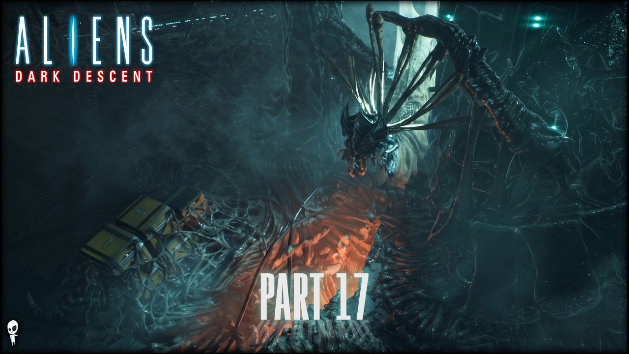 A Queen And Synths Everywhere // Aliens: Dark Descent // Nightmare Mode // Part 17
