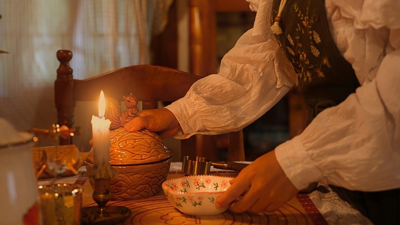 A Slow Rainy Day in the Countryside🌧️ Baking, Sewing & a Quiet Life